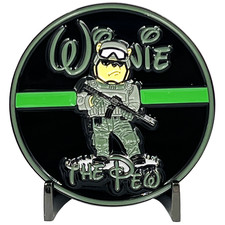 EL13-018 Thin Green Line Operator Bortac SRT SWAT Border Patrol Military Deputy picture