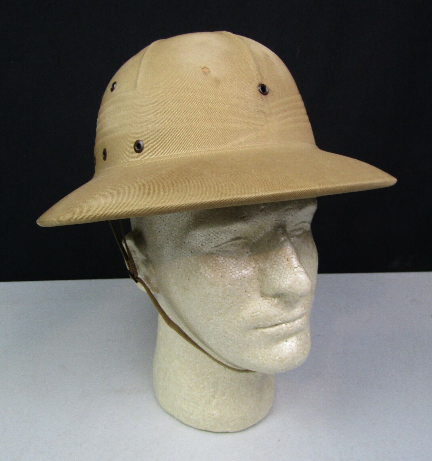 WWII USMC US ARMY USN Pith Helmet- INTERNATIONAL HAT CO dated 1942 for ...