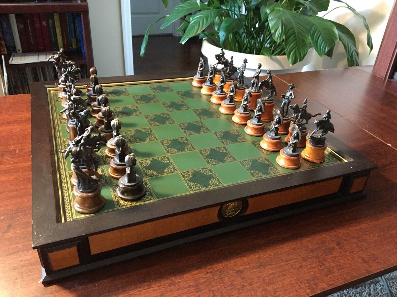 Frederic Remington Chess Set (Franklin Mint) for Sale - CopBlock.org